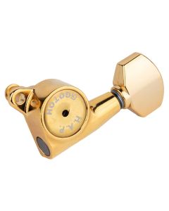 Gotoh SG381 machine heads with HAP and 07 buttons, 6R, gold