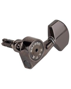 Gotoh SG381 machine heads with HAPM and 01 buttons, 3L3R, cosmo black