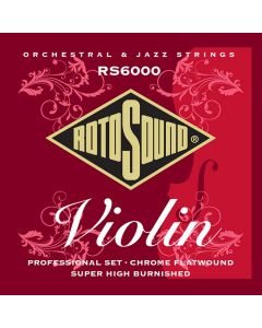 Rotosound Orchestral & Jazz string set violin 4/4 chrome flatwound