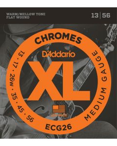 D'Addario XL Chromes snarenset elektrisch