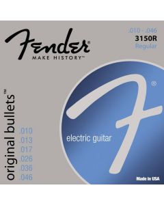 Fender Original Bullets string set electric pure nickel roundwound regular 010-013-017-026-036-046 