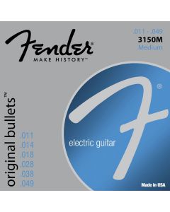 Fender Original Bullets string set electric pure nickel roundwound medium 011-014-018-025-038-048 