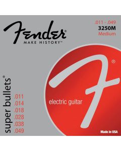 Fender Super Bullets string set electric nickel roundwound medium 011-014-018-025-038-048 