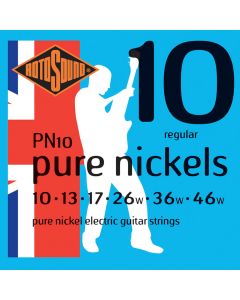 Rotosound Pure Nickels snarenset elektrisch pure nickel wound 10-46