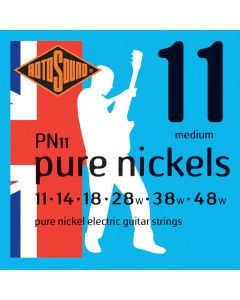 Rotosound Pure Nickels snarenset elektrisch pure nickel wound 11-48