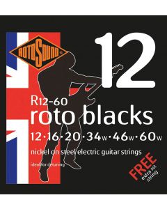 Rotosound Roto string set electric nickel wound 12-60