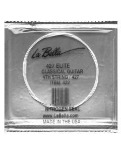 LaBella Elite D-4-snaar voor klassieke gitaar, silverplated wound nylon