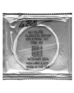 LaBella Elite E-6-snaar voor klassieke gitaar, silverplated wound nylon