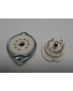 Socket 9-polig Standaard Chassis