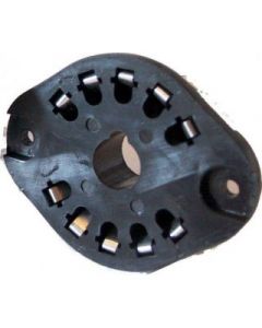 Steelpinoutsocket for Socket G10A-tubes