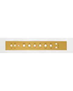 Plexi Front-Panel fits on 100 Watt MASTER VOLUME