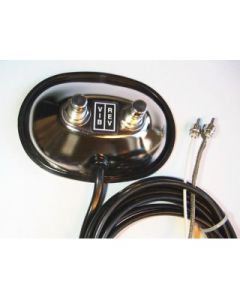 Footswitch for Fender REV+VIB with RCA/Cinch plugs XL