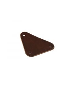 Cabinet corner Leather dark brown