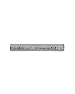 Verloop plug, 6,3mm jack female stereo, 6,3mm jack female stereo, metaal